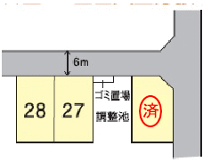 裾野市富沢分譲地